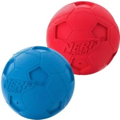 Nerf Dog Soccer Squeak Ball Dog Toy, 2.5-in, 2 Count 5 Nerf Dog Soccer Squeak Ball Dog Toy, 2.5-in, 2 Count -Pet Dog Toys 187149 PT1. AC SS1800 V1564780945