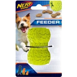 Nerf Dog Tire Feeder Dog Toy, 2.75-in