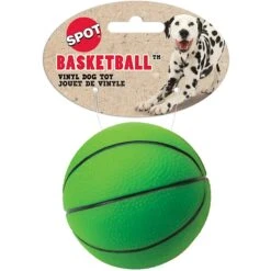 Ethical Pet Vinyl Basketball Squeaky Dog Chew Toy, Color Varies -Pet Dog Toys 188952 pt2. AC SS1800 V1565031476