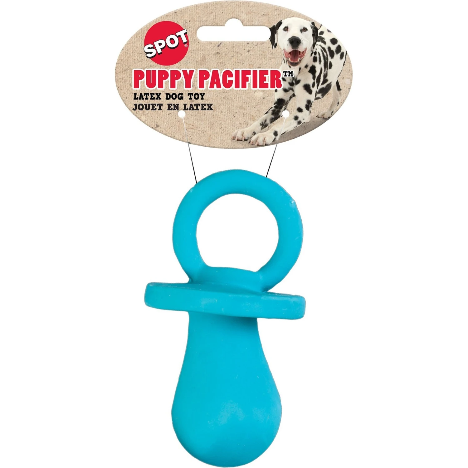 Ethical Pet Pacifier Squeaky Puppy Chew Toy, Color Varies 6 Ethical Pet Pacifier Squeaky Puppy Chew Toy, Color Varies - Image 4
