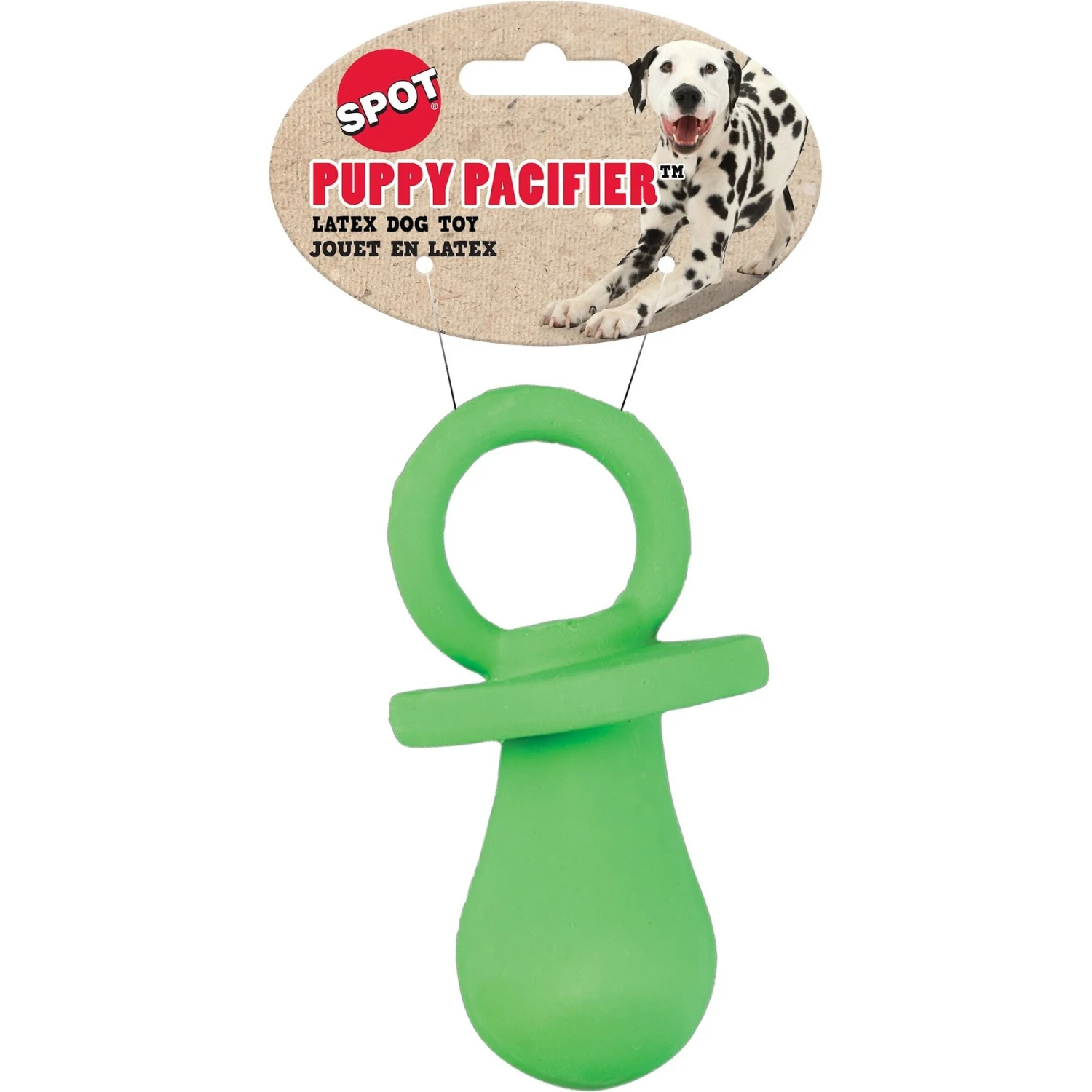 Ethical Pet Pacifier Squeaky Puppy Chew Toy, Color Varies 8 Ethical Pet Pacifier Squeaky Puppy Chew Toy, Color Varies - Image 6