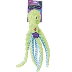 Ethical Pet Skinneeez Extreme Octopus Stuffing-Free Squeaky Plush Dog Toy, Color Varies -Pet Dog Toys 189232 PT3. AC SS1800 V1565032326