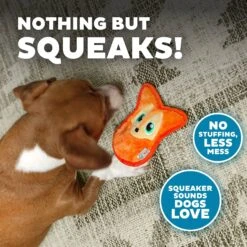 Outward Hound Invincibles Squeaky Stuffing-Free Plush Dog Toy 13 Outward Hound Invincibles Squeaky Stuffing-Free Plush Dog Toy -Pet Dog Toys 190586 PT3. AC SS1800 V1631680378