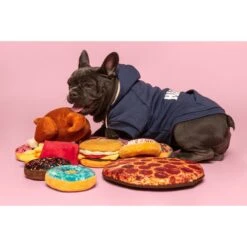 Fab Dog Box Of Pizzas Squeaky Stuffing-Free Plush Dog Toy -Pet Dog Toys 194668 PT3. AC SS1800 V1632337073