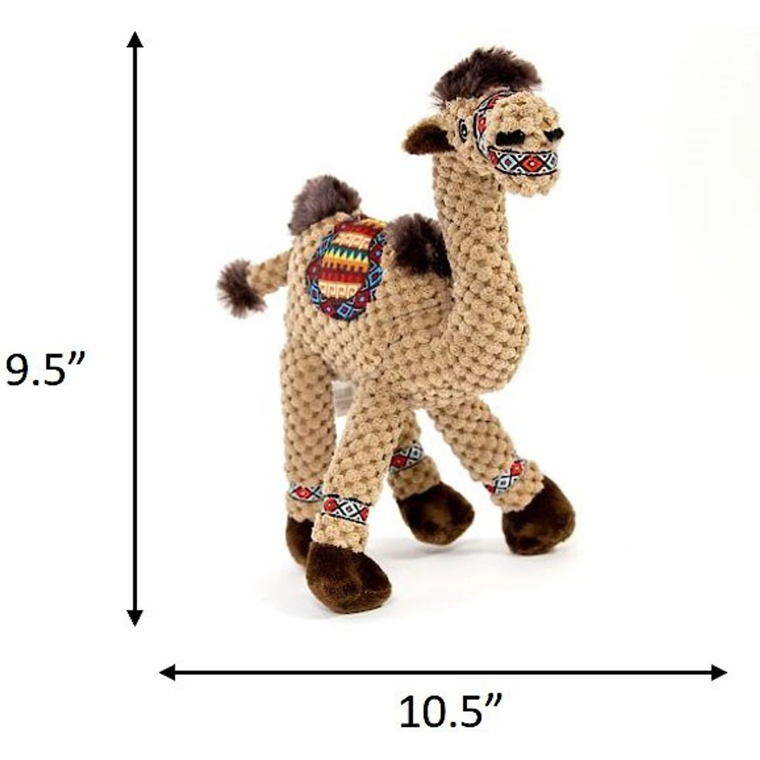 Fab Dog Floppy Camel Squeaky Plush Dog Toy 4 Fab Dog Floppy Camel Squeaky Plush Dog Toy - Image 2