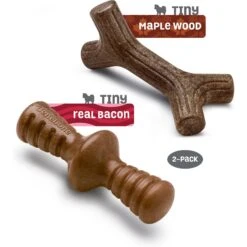 Benebone Bacon Flavor Tough Dog Chew Toy 10 Benebone Bacon Flavor Tough Dog Chew Toy -Pet Dog Toys 206949 PT2. AC SS1800 V1612392676