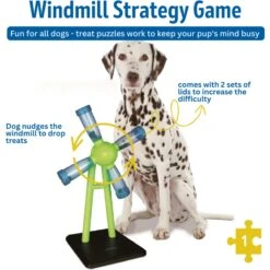 TRIXIE Windmill Activity Strategy Game Dog Toy -Pet Dog Toys 207407 PT3. AC SS1800 V1686333063