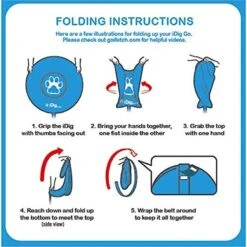 IFetch IDig Go Dog Toy, Blue -Pet Dog Toys 213248 PT4. AC SS1800 V1575486216