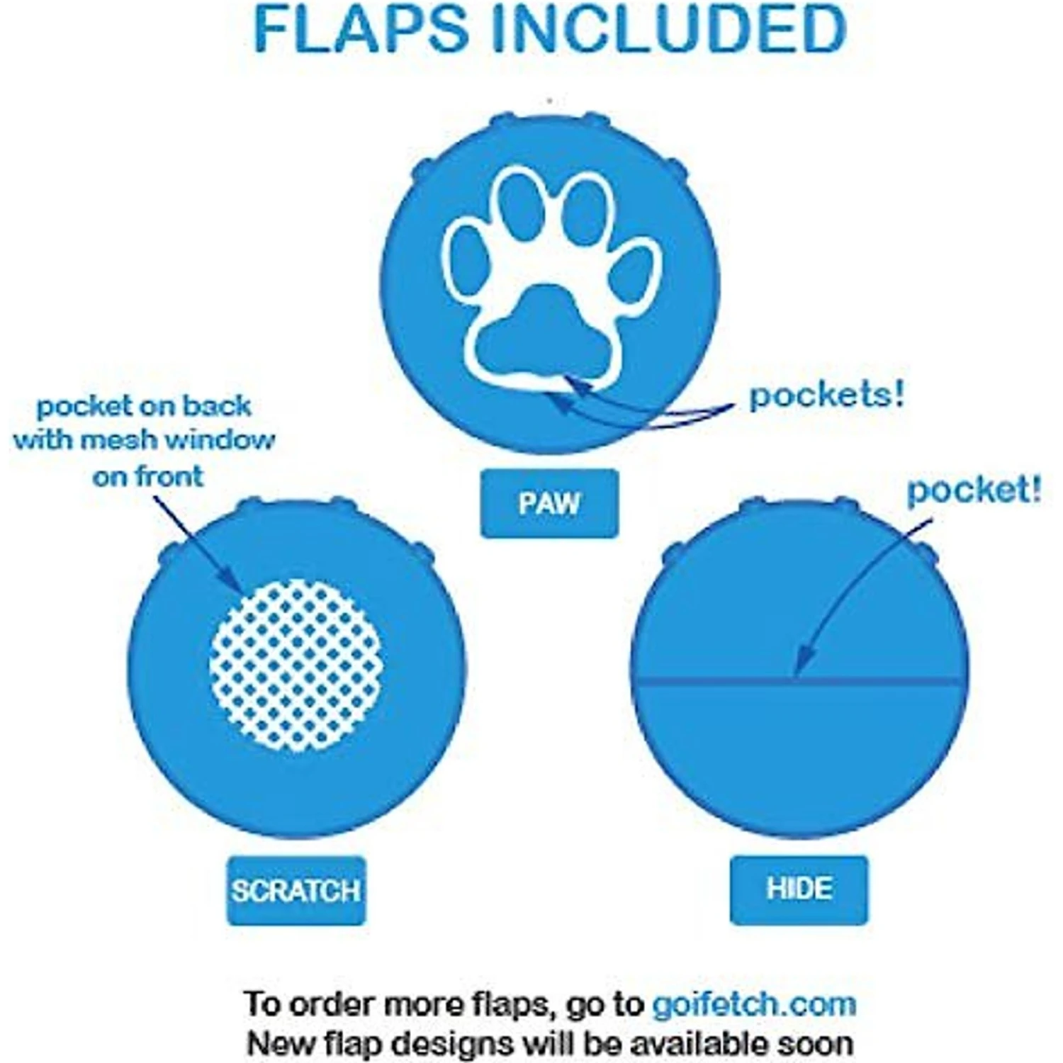 IFetch IDig Stay Dog Toy, Blue 7 IFetch IDig Stay Dog Toy, Blue - Image 5