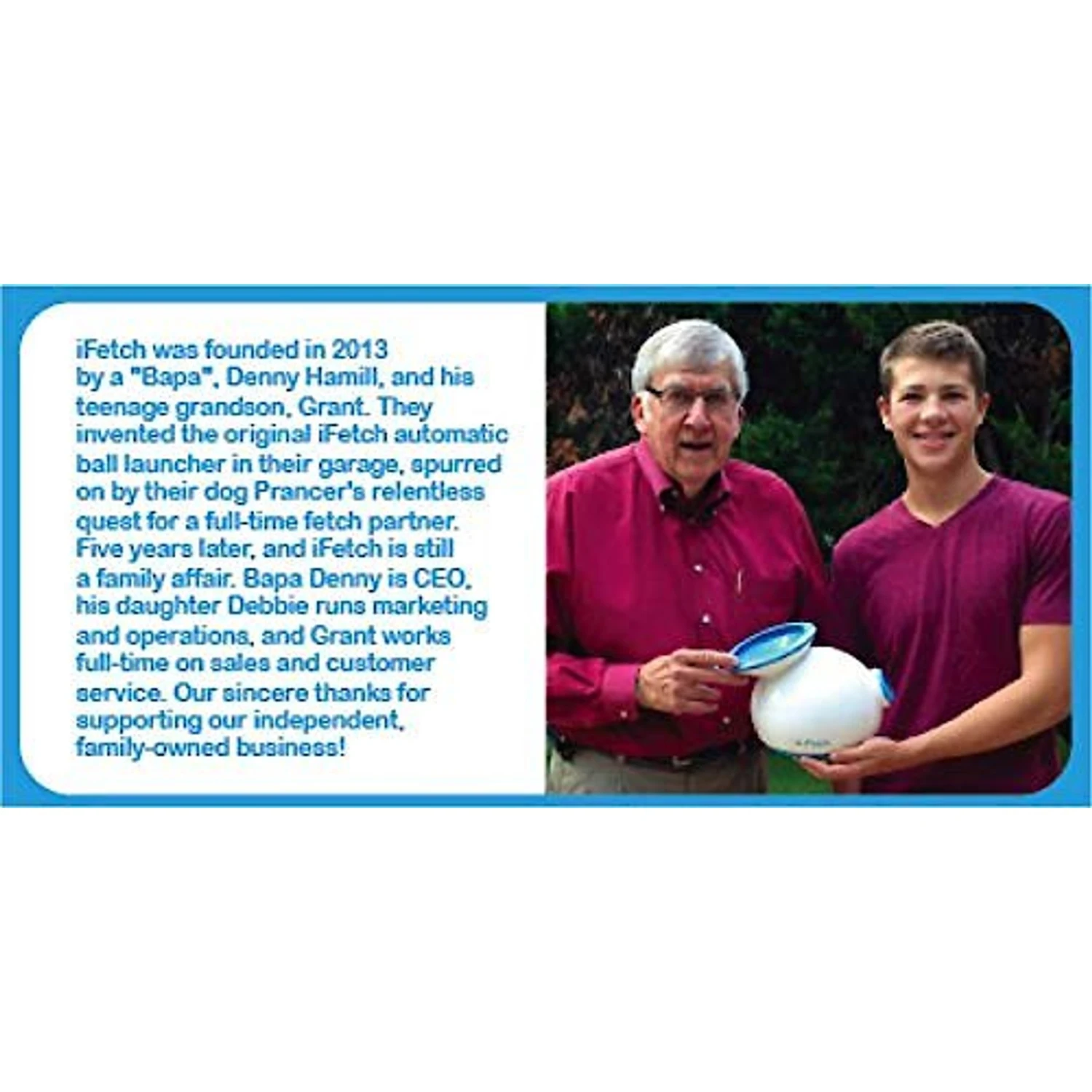 IFetch IDig Stay Dog Toy, Blue 10 IFetch IDig Stay Dog Toy, Blue - Image 8