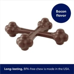 Frisco Bacon Flavor Tough Nylon Dog Chew Toy 10 Frisco Bacon Flavor Tough Nylon Dog Chew Toy -Pet Dog Toys 213430 PT2. AC SS1800 V1691783910