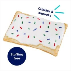 Frisco Frosted Pastry Stuffing-Free Flat Plush Squeaky Dog Toy 10 Frisco Frosted Pastry Stuffing-Free Flat Plush Squeaky Dog Toy -Pet Dog Toys 213812 PT2. AC SS1800 V1686580151