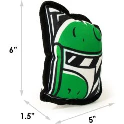 Buckle-Down Star Wars Boba Fett Squeaky Plush Dog Toy -Pet Dog Toys 216326 PT4. AC SS1800 V1649937397