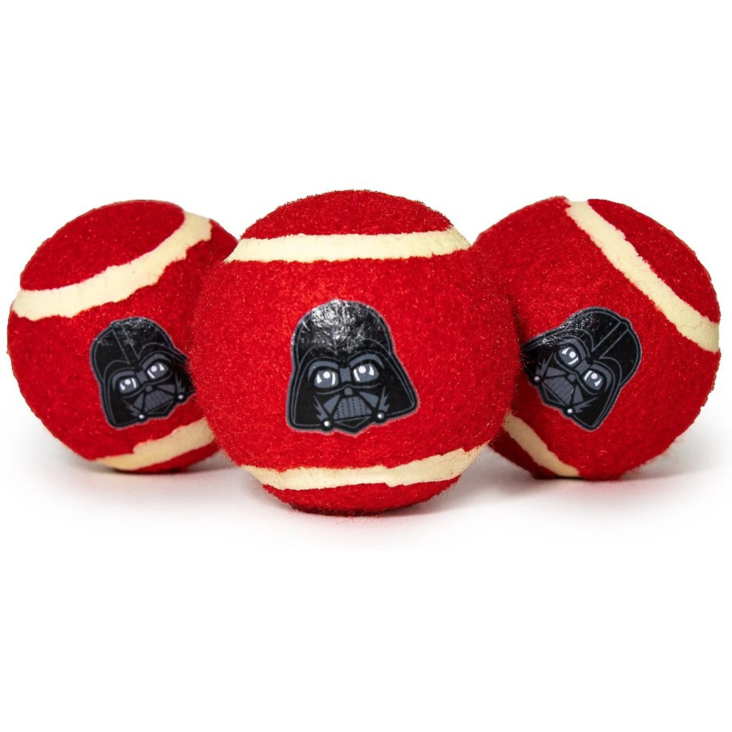 Buckle-Down Star Wars Darth Vader Squeaky Tennis Ball Dog Toy, 3-Pack 3 Buckle-Down Star Wars Darth Vader Squeaky Tennis Ball Dog Toy, 3-Pack