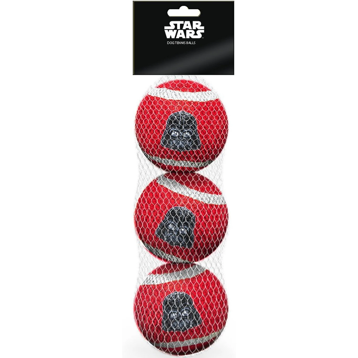 Buckle-Down Star Wars Darth Vader Squeaky Tennis Ball Dog Toy, 3-Pack 4 Buckle-Down Star Wars Darth Vader Squeaky Tennis Ball Dog Toy, 3-Pack - Image 2