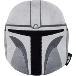 STAR WARS THE MANDALORIAN Round Plush Squeaky Dog Toy