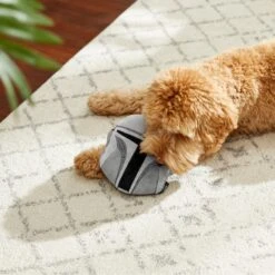 STAR WARS THE MANDALORIAN Round Plush Squeaky Dog Toy -Pet Dog Toys 221045 PT2. AC SS1800 V1612365108