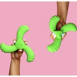 Hartz Dura Play Boomerang Bacon Scented Squeaky Latex Dog Toy, Color Varies -Pet Dog Toys 222813 PT7. AC SS1800 V1661201760