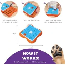 Nina Ottosson By Outward Hound Challenge Slider Dog Toy -Pet Dog Toys 226716 PT2. AC SS1800 V1694439612