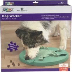 Nina Ottosson By Outward Hound Dog Worker Green Interactive Treat Puzzle Dog Toy 16 Nina Ottosson By Outward Hound Dog Worker Green Interactive Treat Puzzle Dog Toy -Pet Dog Toys 226722 PT6. AC SS1800 V1694439629