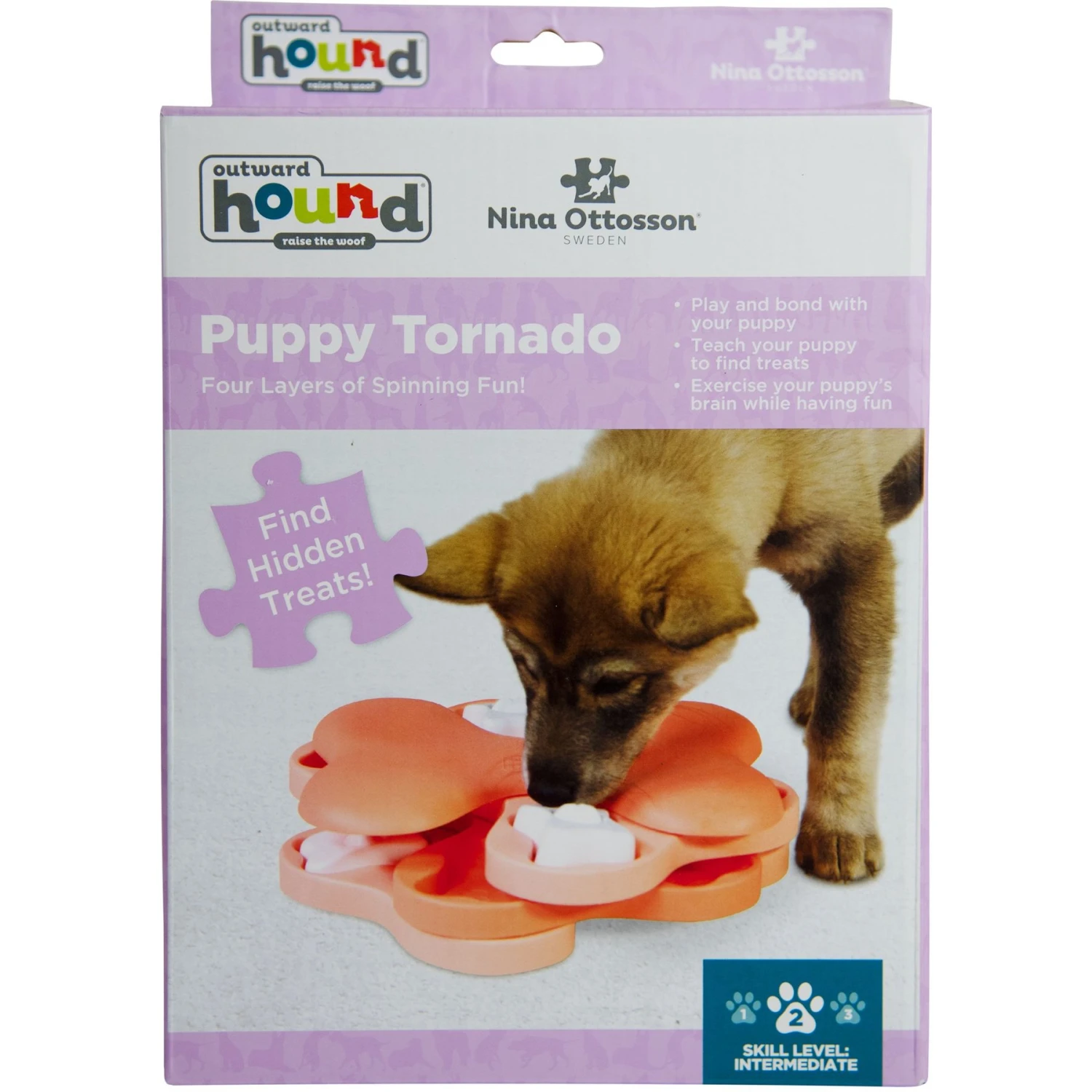 Nina Ottosson By Outward Hound Puppy Tornado Dog Toy 10 Nina Ottosson By Outward Hound Puppy Tornado Dog Toy - Image 8