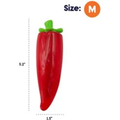 Petstages Crunch Veggie Pepper Tough Dog Chew Toy 13 Petstages Crunch Veggie Pepper Tough Dog Chew Toy -Pet Dog Toys 227079 PT4. AC SS1800 V1636510313