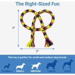 Frisco Pretzel Rope Dog Toy -Pet Dog Toys 242141 PT1. AC SS1800 V1605629206