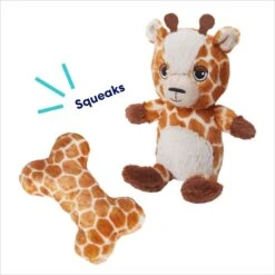 Frisco Giraffe Plush Squeaky Puppy Toy -Pet Dog Toys 245914 PT2. AC SS1800 V1695761019