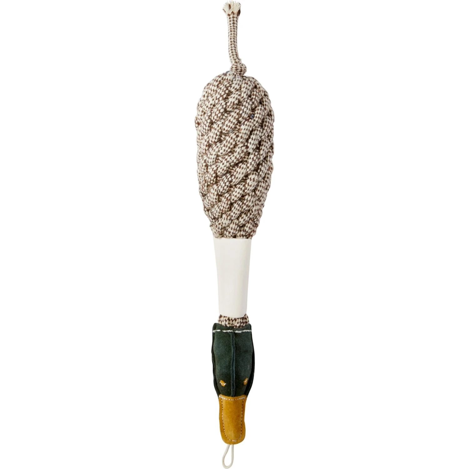 Bones & Chews Rope Duck Crinkle With Bone Dog Toy, 15" 3 Bones & Chews Rope Duck Crinkle With Bone Dog Toy, 15"