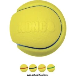 KONG Squeezz Tennis Double Assorted Dog Toy, Color Varies 11 KONG Squeezz Tennis Double Assorted Dog Toy, Color Varies -Pet Dog Toys 250956 PT4. AC SS1800 V1631770854