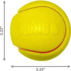 KONG Squeezz Tennis Assorted Dog Toy, Color Varies -Pet Dog Toys 250959 PT1. AC SS1800 V1631776962