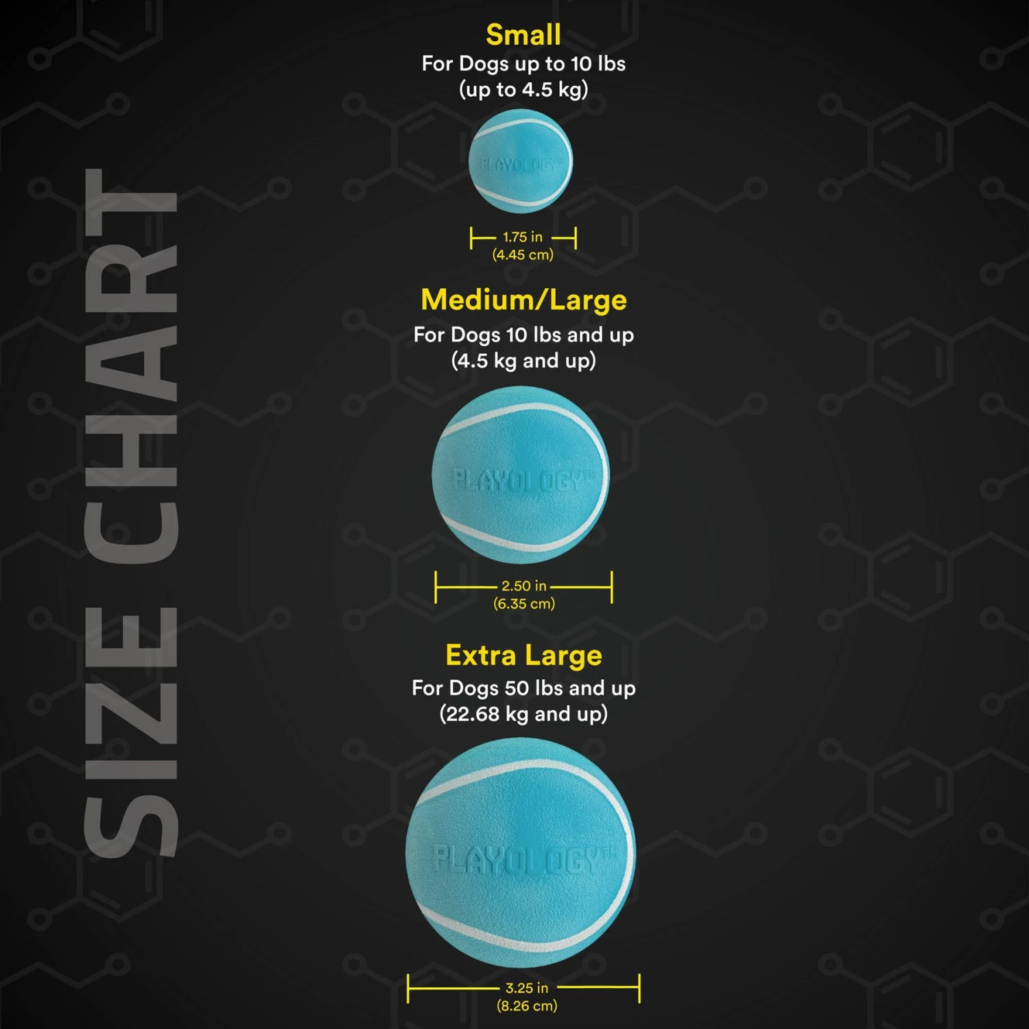 Playology Scented Squeaky Chew Ball Dog Toy 7 Playology Scented Squeaky Chew Ball Dog Toy - Image 5