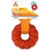 Nylabone Strong Chew Ring Braided Chew Toy For Dogs Beef -Pet Dog Toys 254717 MAIN. AC SS1800 V1629856010