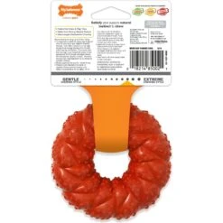 Nylabone Strong Chew Ring Braided Chew Toy For Dogs Beef -Pet Dog Toys 254717 PT6. AC SS1800 V1629847009