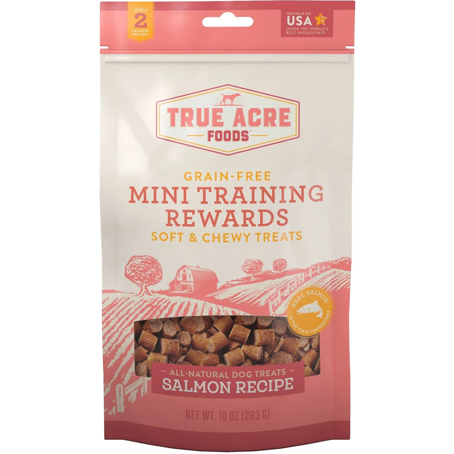 Frisco Fetch Squeaking Colorful Tennis Ball Dog Toy & True Acre Foods Salmon Recipe Mini-Training Rewards Grain-Free Soft & Chewy Dog Treats 6 Frisco Fetch Squeaking Colorful Tennis Ball Dog Toy & True Acre Foods Salmon Recipe Mini-Training Rewards Grain-Free Soft & Chewy Dog Treats - Image 4