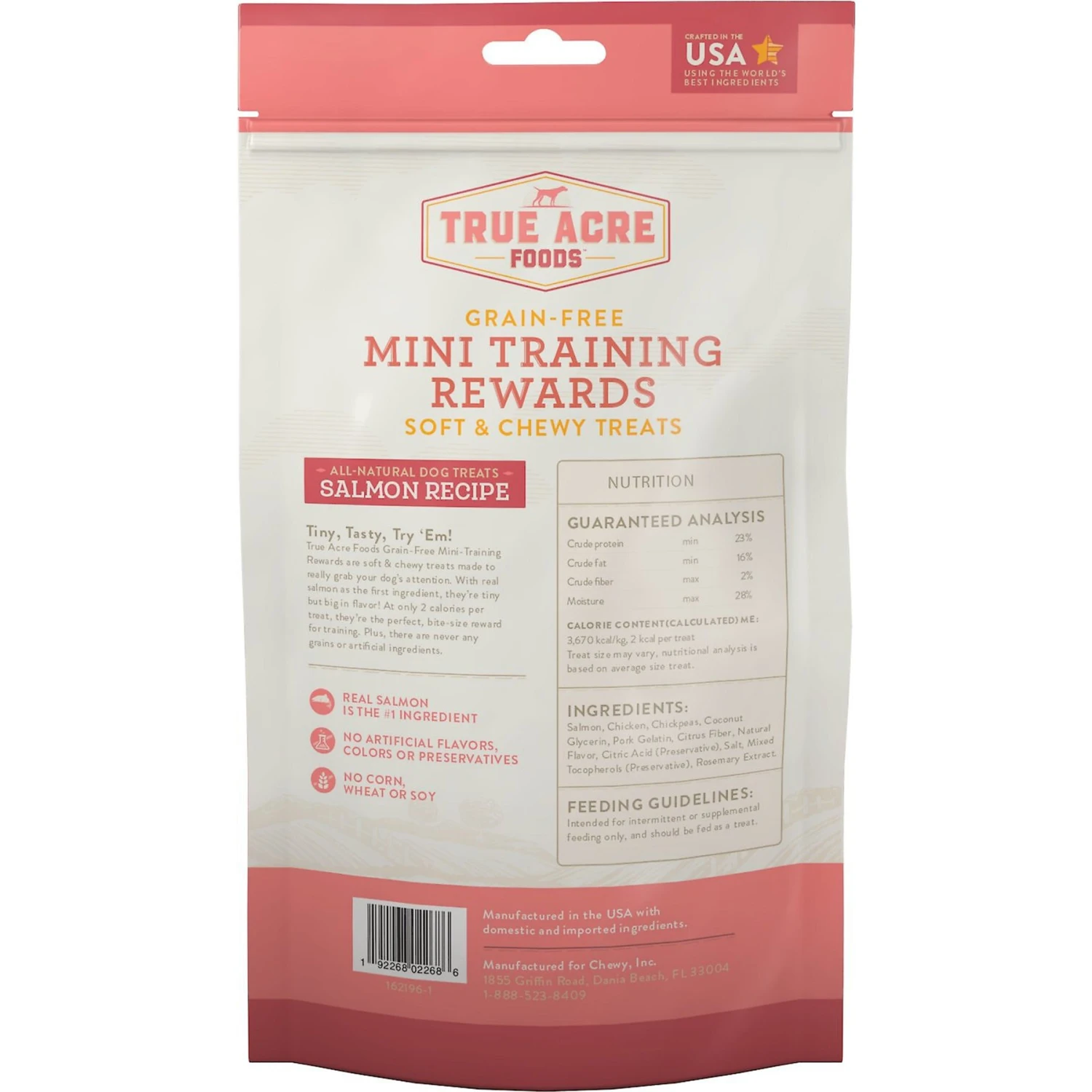 Frisco Fetch Squeaking Colorful Tennis Ball Dog Toy & True Acre Foods Salmon Recipe Mini-Training Rewards Grain-Free Soft & Chewy Dog Treats 7 Frisco Fetch Squeaking Colorful Tennis Ball Dog Toy & True Acre Foods Salmon Recipe Mini-Training Rewards Grain-Free Soft & Chewy Dog Treats - Image 5