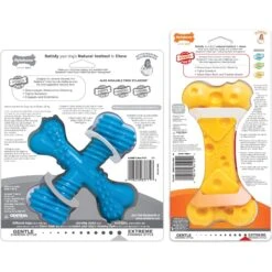 Nylabone Power Chew Tough Chew Toys For Dogs Bundle Beef & Cheese -Pet Dog Toys 256133 PT6. AC SS1800 V1688392239