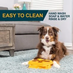 OurPets Waffle Squeaky Treat Dispensing Puzzle Dog & Cat Toy -Pet Dog Toys 258949 PT5. AC SS1800 V1605910630