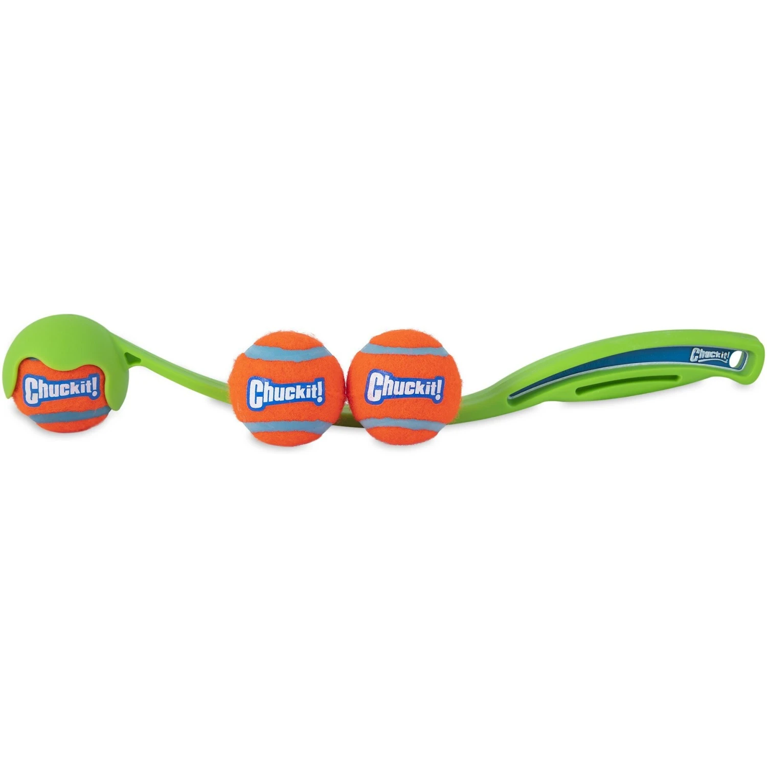 Chuckit! Sport 14S Launcher Tennis Ball Bundle Dog Toy, Small 3 Chuckit! Sport 14S Launcher Tennis Ball Bundle Dog Toy, Small