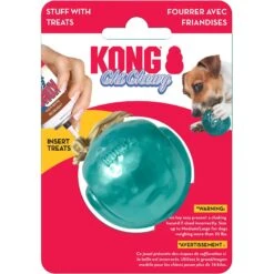 KONG ChiChewy Ball Dog Toy, Color Varies -Pet Dog Toys 262961 PT3. AC SS1800 V1611090684