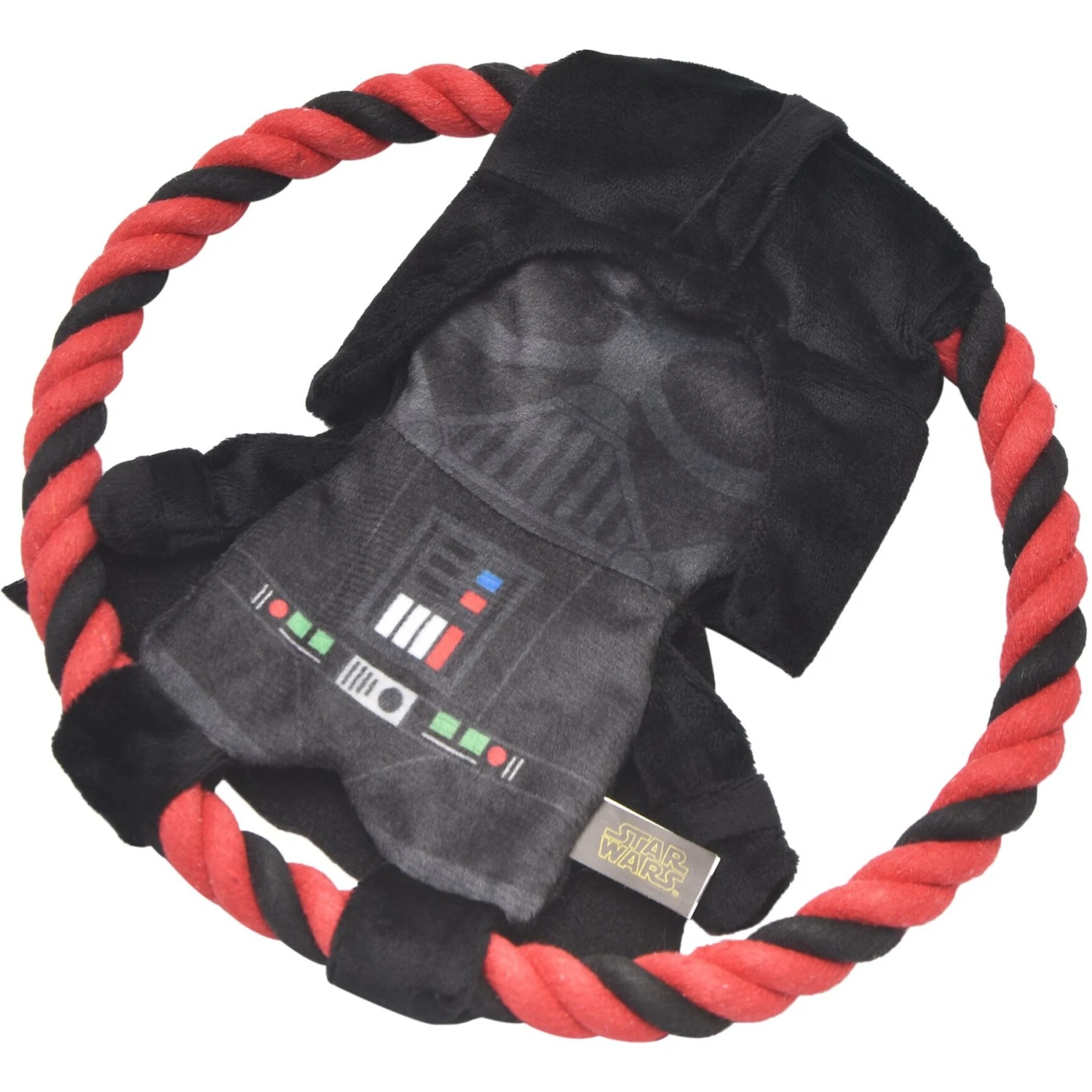 Fetch For Pets Star Wars Darth Vader Plush Rope Frisbee Dog Toy 5 Fetch For Pets Star Wars Darth Vader Plush Rope Frisbee Dog Toy - Image 3
