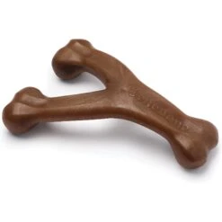 Benebone Wishbone Peanut Butter Flavor Chew Dog Toy