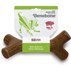 Benebone Bacon Stick Chew Dog Toy -Pet Dog Toys 265108 PT2. AC SS1800 V1612394817