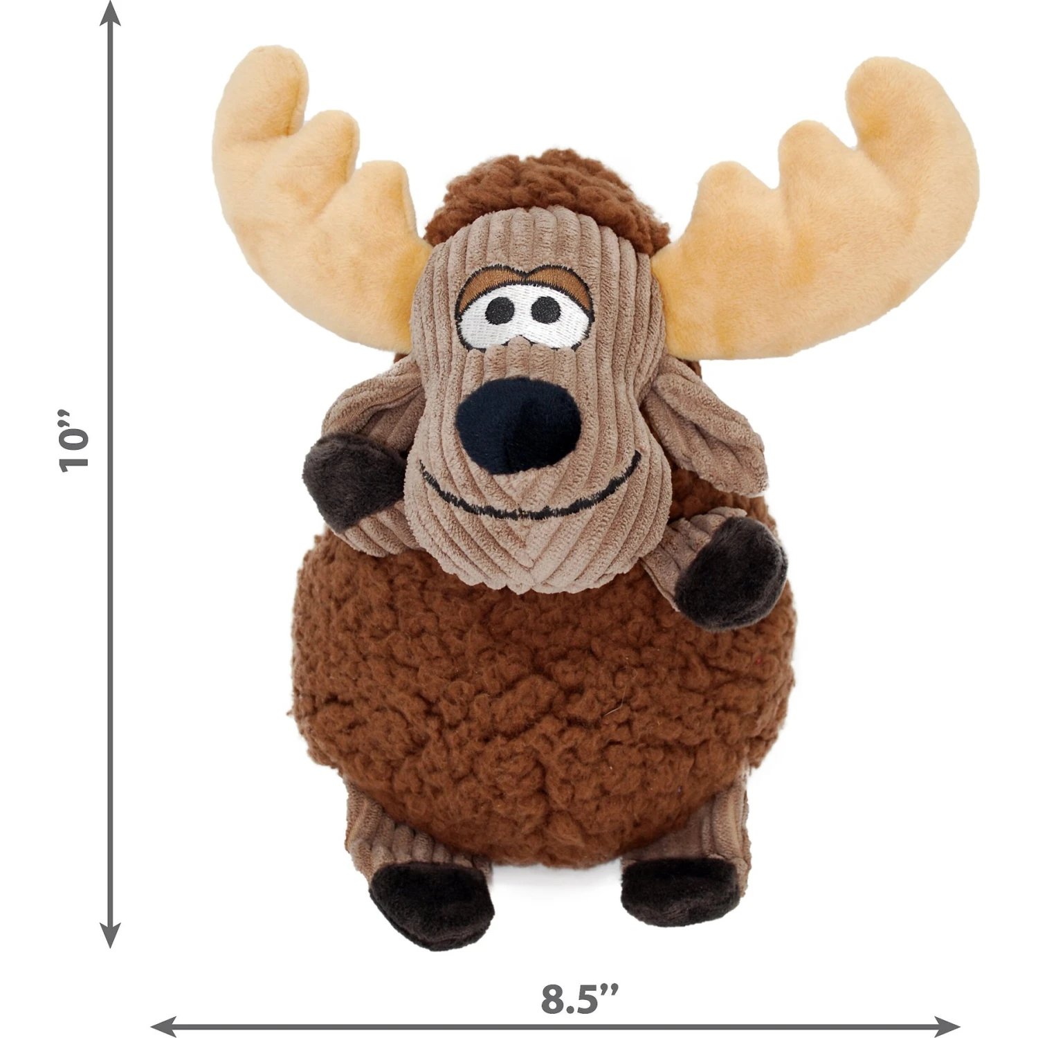 KONG Sherps Floofs Moose Dog Toy 4 KONG Sherps Floofs Moose Dog Toy - Image 2