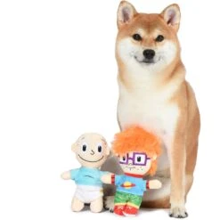 Fetch For Pets Nickelodeon Rugrats Chuckie & Tommy Squeaky Plush Dog Toys, 2 Count -Pet Dog Toys 265287 PT3. AC SS1800 V1611091660