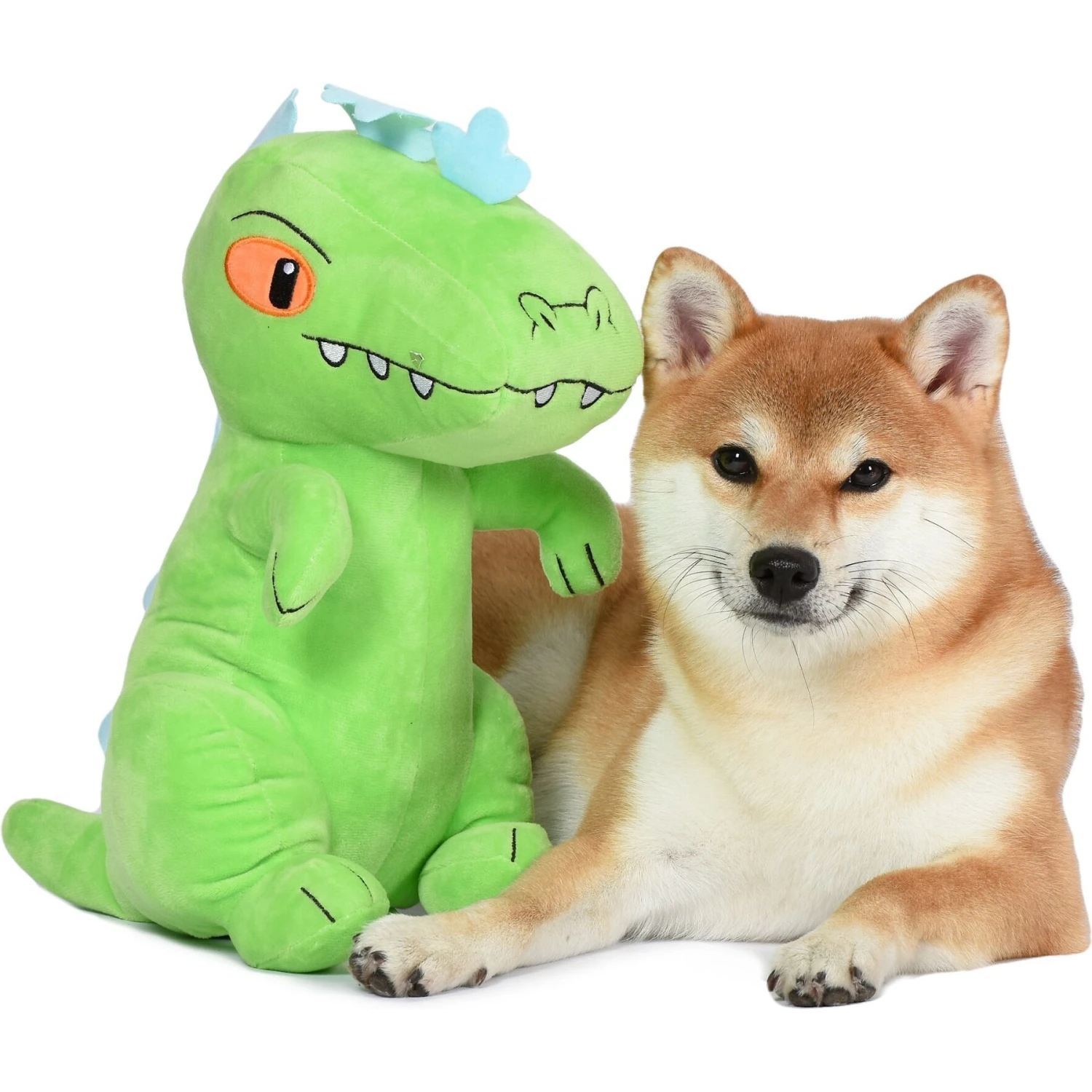 Fetch For Pets Nickelodeon Rugrats Reptar Squeaky Plush Dog Toy 7 Fetch For Pets Nickelodeon Rugrats Reptar Squeaky Plush Dog Toy - Image 5