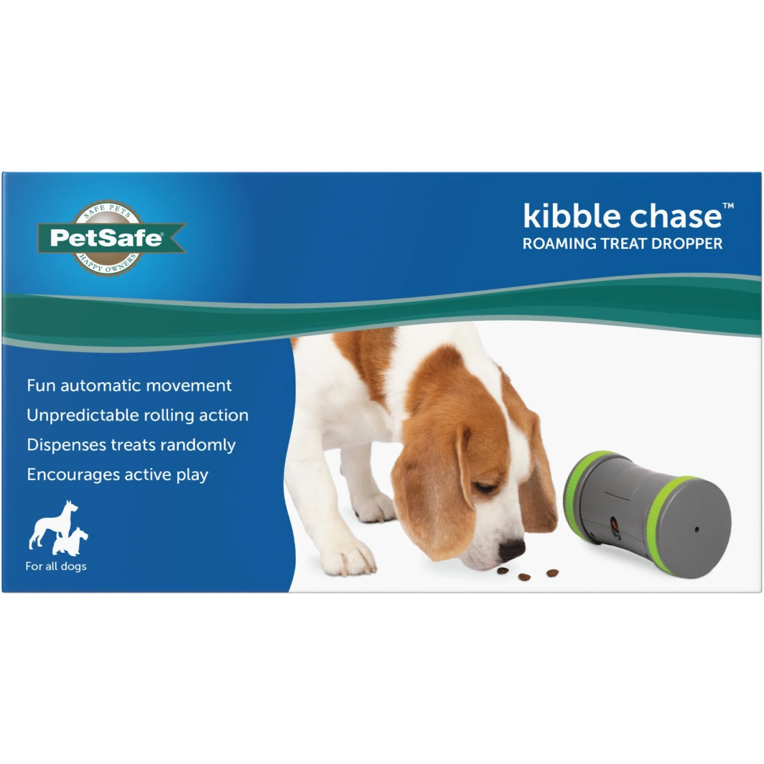 PetSafe Kibble Chase Roaming Treat Dropper Dog Toy 11 PetSafe Kibble Chase Roaming Treat Dropper Dog Toy - Image 9