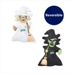 Frisco Halloween Good Witch, Bad Witch Reversible Plush Squeaky Dog Toy 10 Frisco Halloween Good Witch, Bad Witch Reversible Plush Squeaky Dog Toy -Pet Dog Toys 270429 PT2. AC SS1800 V1690911211