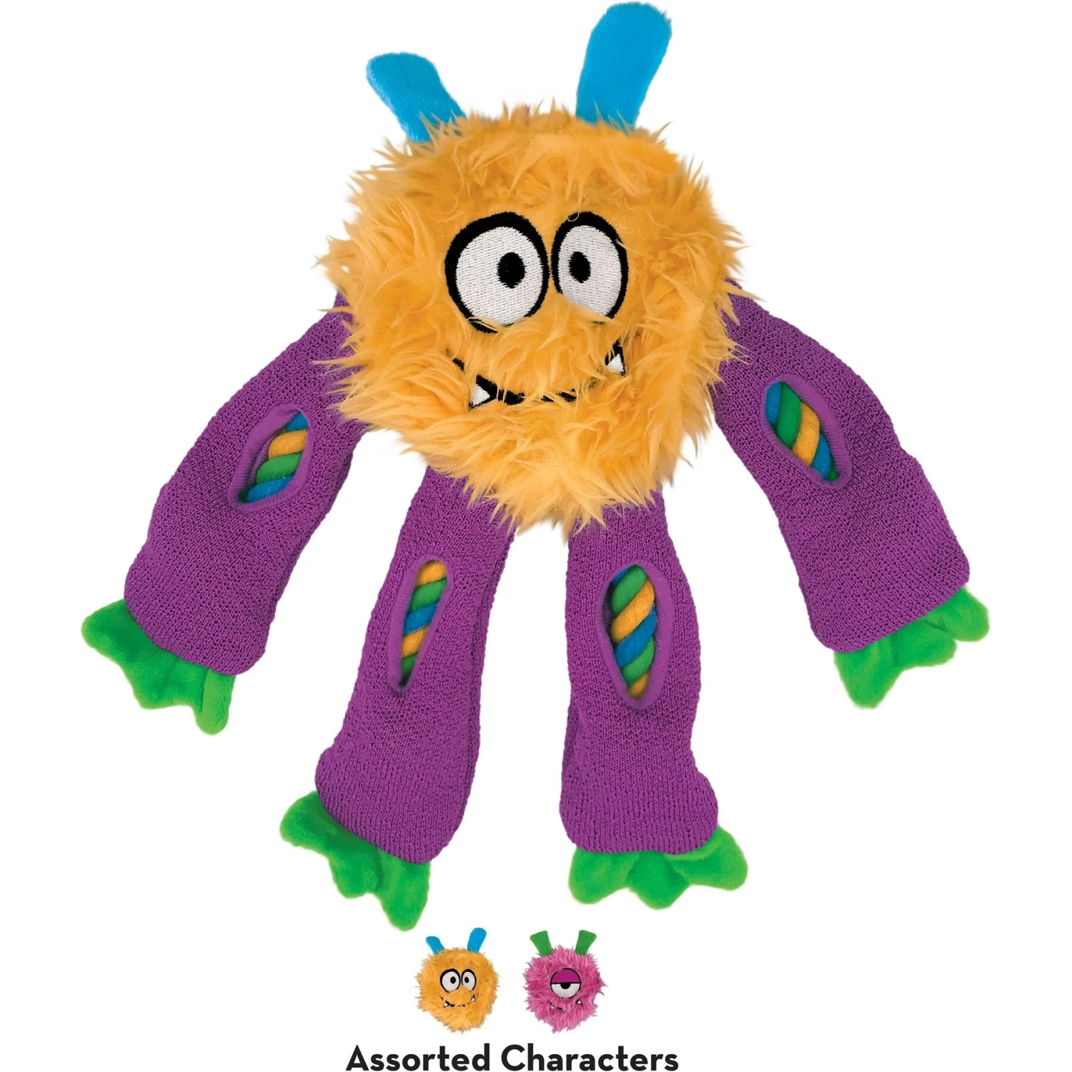 KONG Sneakerz Knots Dog Toy, Character Varies 6 KONG Sneakerz Knots Dog Toy, Character Varies - Image 4