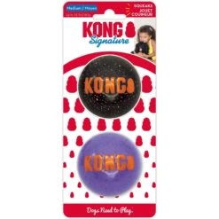 KONG Signature Balls Dog Toy -Pet Dog Toys 277013 PT2. AC SS1800 V1620694687